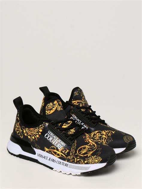 versace jeans couture baroque sneakers|Versace Jeans Couture sneakers men's.